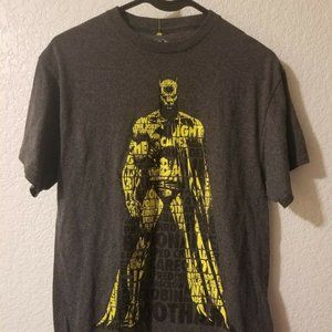 Batman T Shirt DC Comics Superhero Marvel size Med